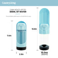 Load image into Gallery viewer, Portable Dog Water Bottle- with Charcoal Filter
