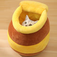 Load image into Gallery viewer, Comfy Honey Pot Pet Bed
