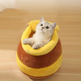 Load image into Gallery viewer, Comfy Honey Pot Pet Bed
