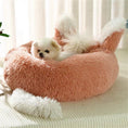 Load image into Gallery viewer, Soft Plush Pet Bed with Ears and Tail
